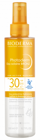 PHOTODERM Eau solaire SPF 30 200 ml, lagana tekstura vlaži i čini kožu mekom-BIODERMA