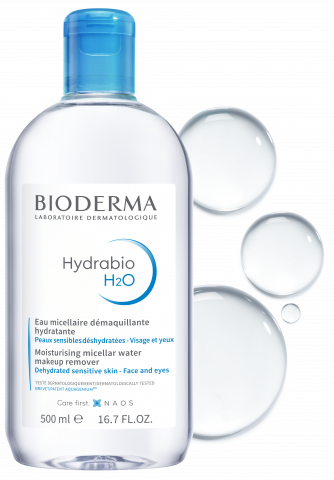 Hydrabio H20 500ml, micelarna voda za dehidriranu i osetljivu kožu-BIODERMA