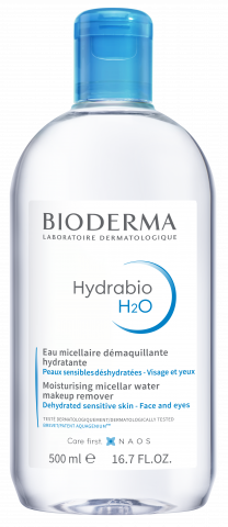 Hydrabio H20 500ml, micelarna voda za dehidriranu i osetljivu kožu-BIODERMA