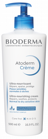 ATODERM  Crème ULTRA  500ml, hranljiva krema za veoma suvu i osetljivu kožu, za lice i telo- BIODERMA