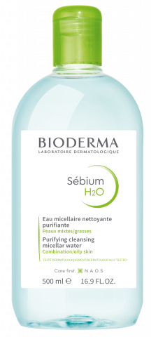 Sebium H20 500ml, micelarna voda za mešovitu i masnu kožu-BIODERMA