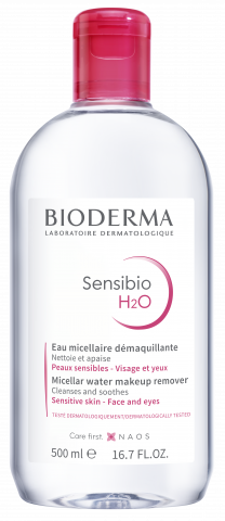 BIODERMA slika proizvoda, Sensibio H2O 500ml, micelarna voda za osetljivu kožu