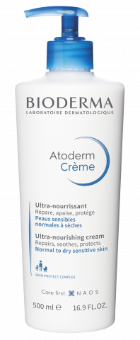 BIODERMA slika proizvoda, Atoderm Creme 500ml, hidratantna nega za suvu kožu