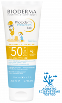 PHOTODERM Pediatrics Lait SPF 50+ 200 ml, krema za decu koja pruža visoku zaštitu od sunca-BIODERMA