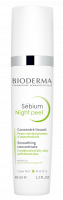 Sebium Night peel 40ml, nežni hemijski piling koji pruža efekat "nove kože" mešovitoj i masnoj koži sa nepravilnostima-BIODERMA