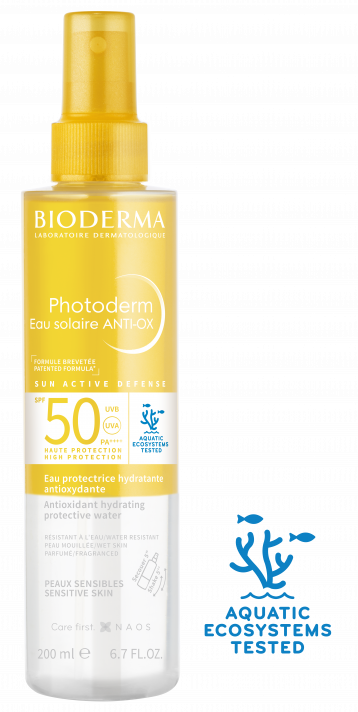 Photoderm Eau Solaire ANTI-OX SPF 50 200ml, antioksidantna, hidratantna zaštita od sunca-BIODERMA
