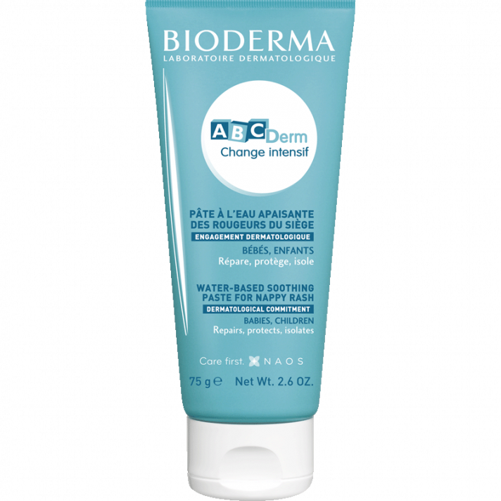 ABCDerm Change intensif 75g, obnavljajuća krema za pelenski osip za osetljivu kožu beba-BIODERMA