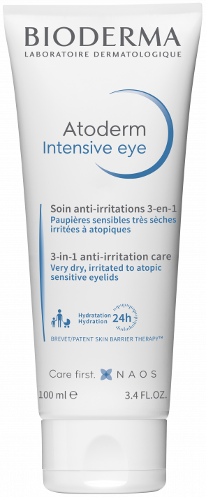  ATODERM Intensive Eye 100ml, svakodnevna 3 u 1 nega za iritirane kapke - BIODERMA