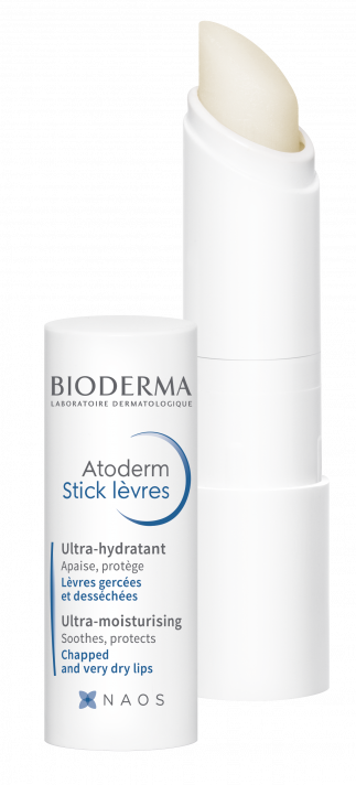  ATODERM stik za negu usana, 4g, hidrirajući i umirujući stik za usne- BIODERMA
