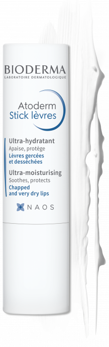ATODERM Stick lèvres 4g, hidrirajući i umirujući stik za usne za svakodnevnu negu, suva do veoma suva koža- BIODERMA