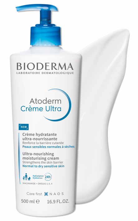 ATODERM  Crème ULTRA  500ml, hranljiva krema za veoma suvu i osetljivu kožu, za lice i telo- BIODERMA
