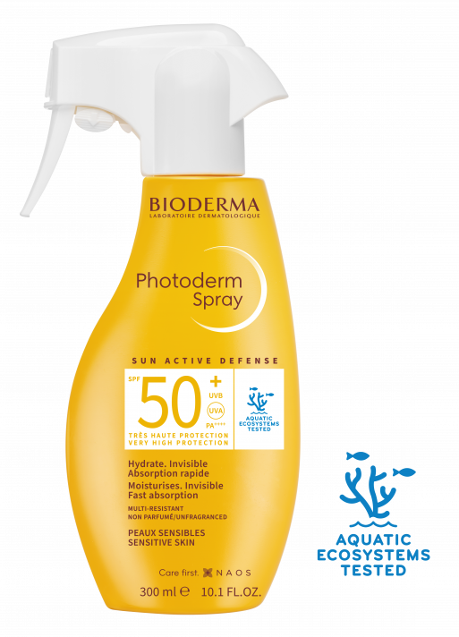 Photoderm Spray SPF 50+ 300 ml, sprej visoke zaštite od sunca koji se lako razmazuje-BIODERMA