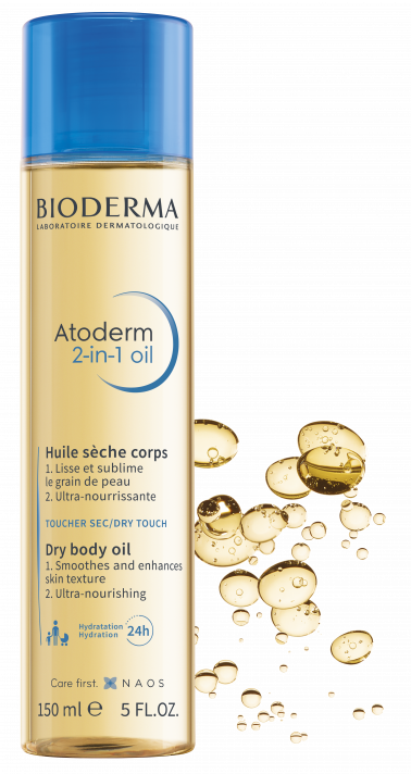 Atoderm 2u1 ulje 150ml, hranljivo suvo ulje-BIODERMA 
