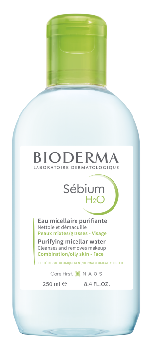 Sebium H20 250ml, micelarna voda za mešovitu i masnu kožu-BIODERMA